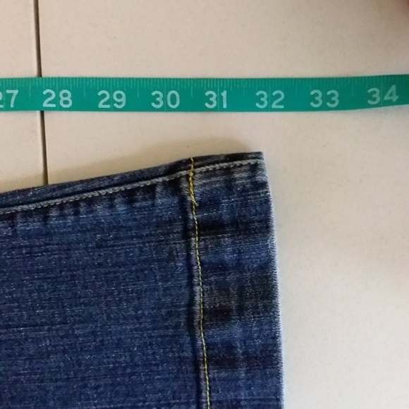 X2 Women's Dark Wash Full Length Flare Leg Jeans - Picture 6 of 7